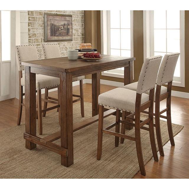 Furniture of America Sania CM3324BT-VN Bar Table IMAGE 1